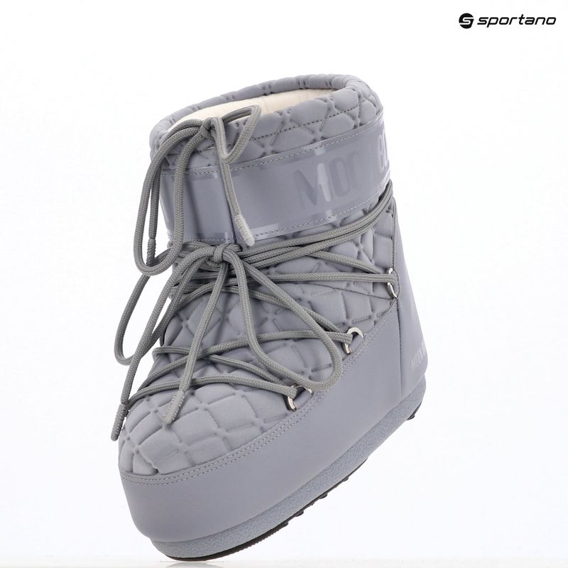Черевики зимові жіночі Moon Boot Icon Low Quilt grey 9