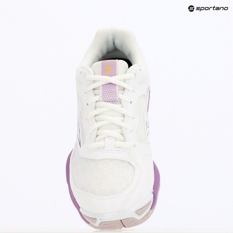 Кросівки для гандболу жіночі Mizuno Wave Phantom 3 white/patrician purple/quince 9