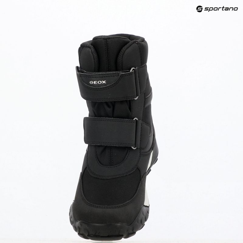 Черевики зимові дитячі Geox Trekkyup ABX black/ silver 9