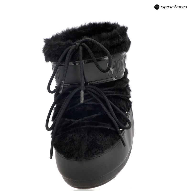Черевики зимові жіночі Moon Boot Icon Low Faux Fur black 9