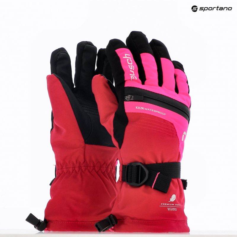 Рукавиці гірськолижні дитячі Reusch Lando R-TEX XT cerise/pink glo 8