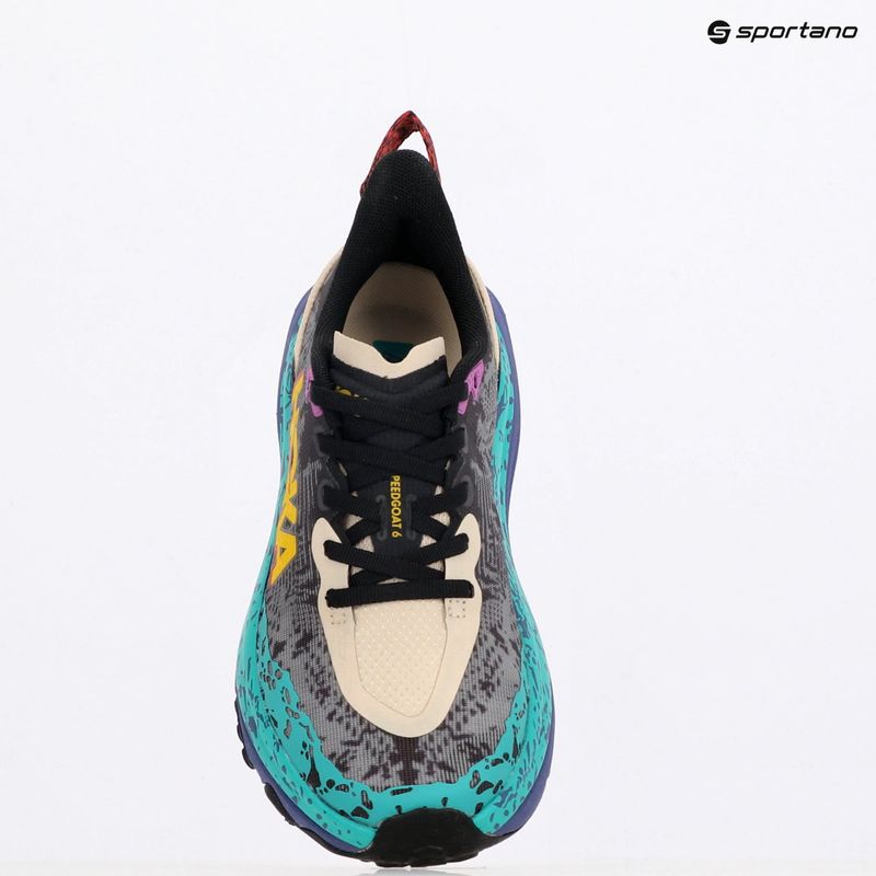 Жіночі бігові кросівки HOKA Speedgoat 6 вівсянка/гірський ірис 9