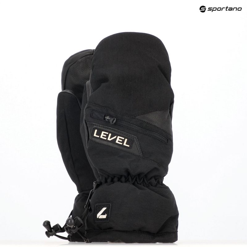 Рукавиці гірськолижні Level Switchback Mitt black 8