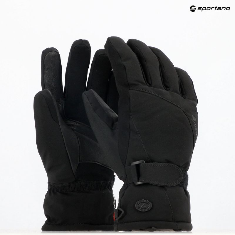 Рукавиці гірськолижні жіночі Level Eclypse Gore-Tex black 9