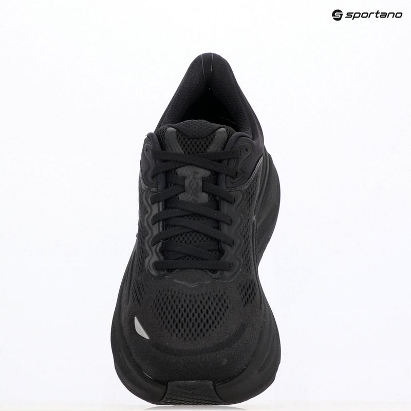 Чоловічі бігові кросівки HOKA Bondi 9 X-Wide чорний/чорний 9