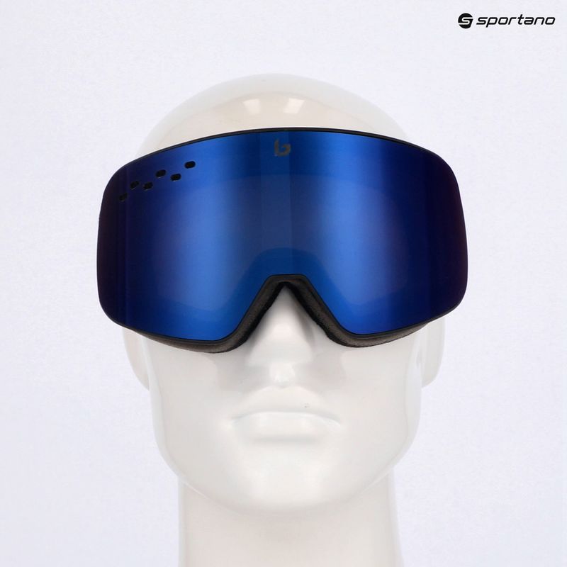 Окуляри лижні Bollé Nevada black matte/bronze blue 8
