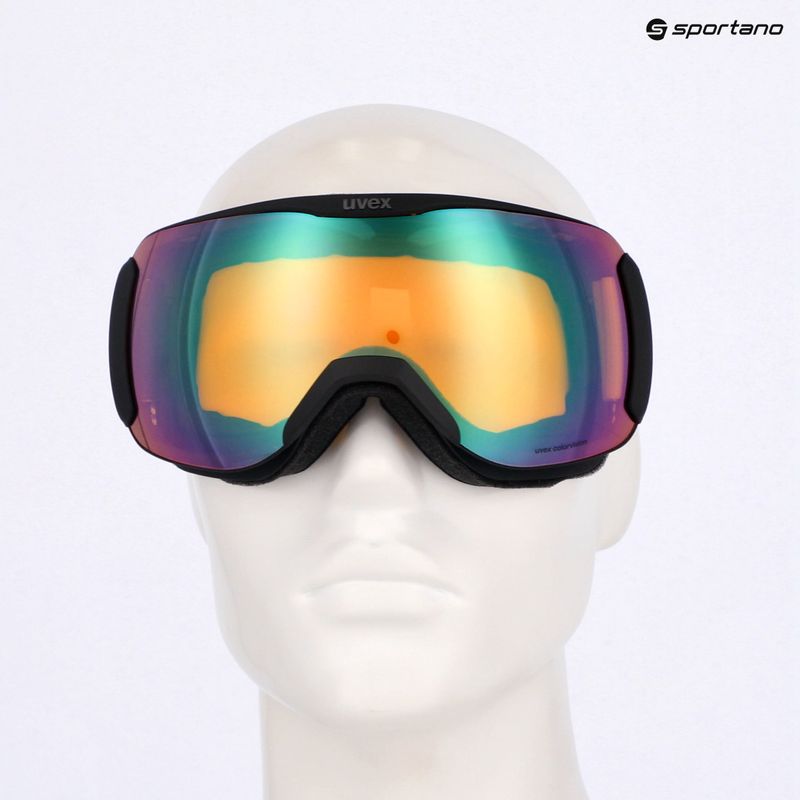 Окуляри лижні UVEX Downhill 2100 CV black matt/mirror opal yellow 7