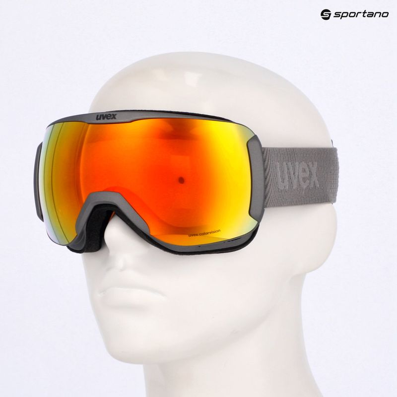 Окуляри лижні UVEX Downhill 2100 CV rhino matt/mirror orange orange 7