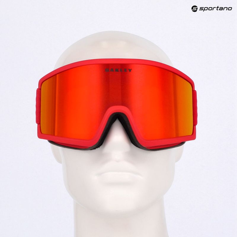 Окуляри гірськолижні Oakley Target Line M redline/fire iridium 6