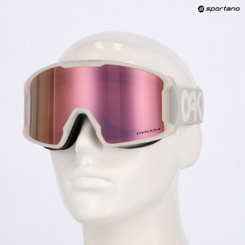Окуляри гірськолижні Oakley Line Miner M matte b1b cool grey/prizm rose gold iridium 6