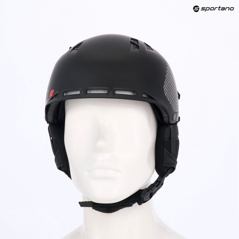 K2 Diversion gunmetal/чорний гірськолижний шолом 9