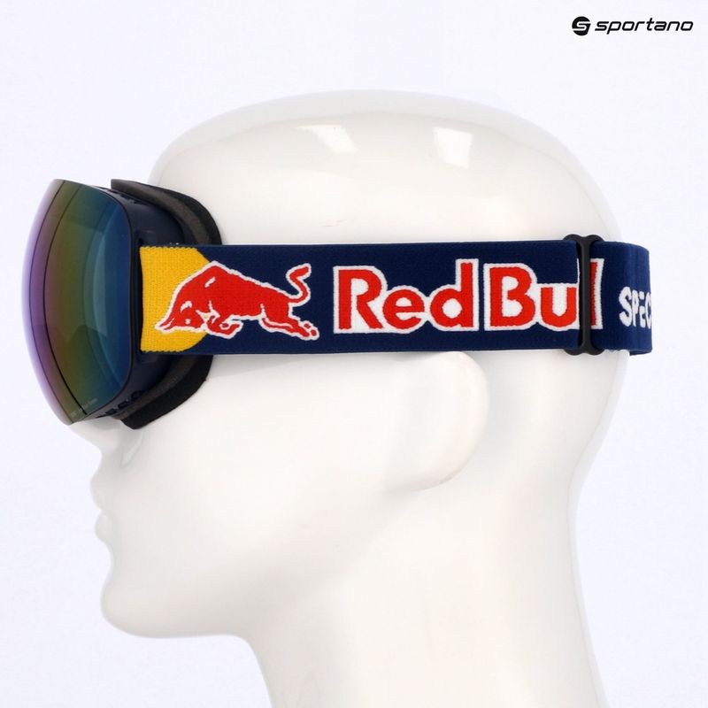 Окуляри гірськолижні Red Bull SPECT Bent blue/ice blue snow/smoke with blue mirror 7