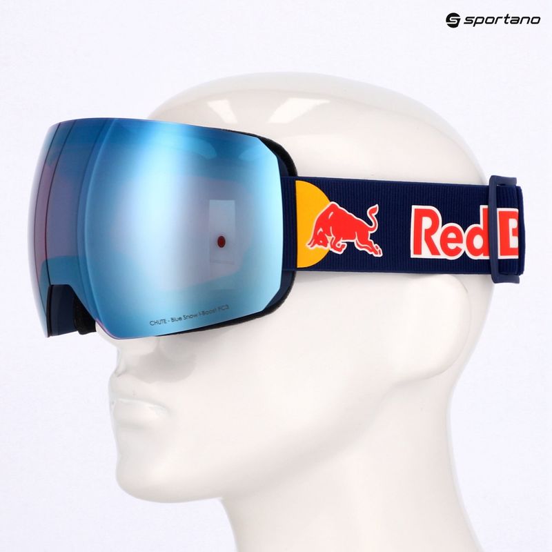 Окуляри гірськолижні Red Bull SPECT Chute blue/purple with blue mirror/cloudy snow 7
