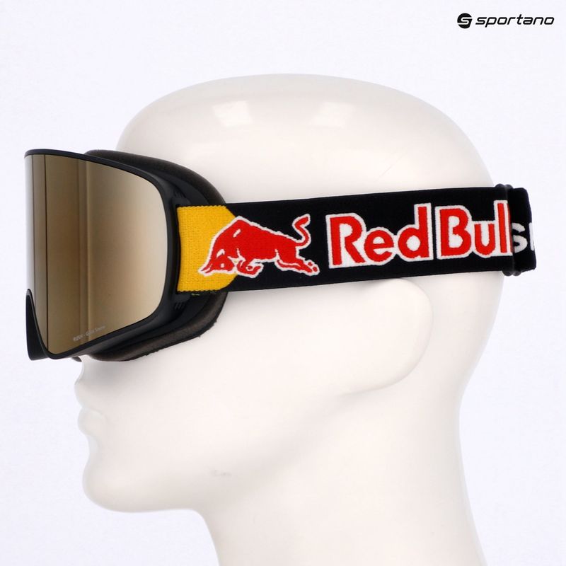 Окуляри гірськолижні Red Bull SPECT Rush black/gold snow - orange with gold mirror 6