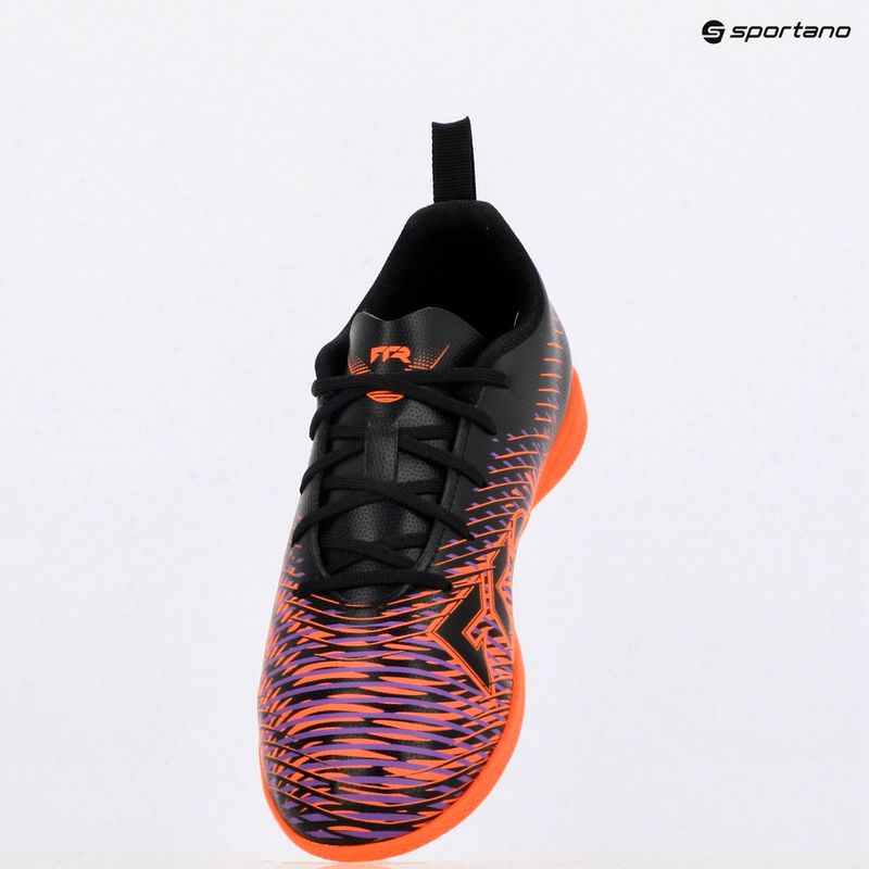 Кросівки футбольні дитячі PUMA Future 8 Play It puma black/ puma white/ glowing red 9