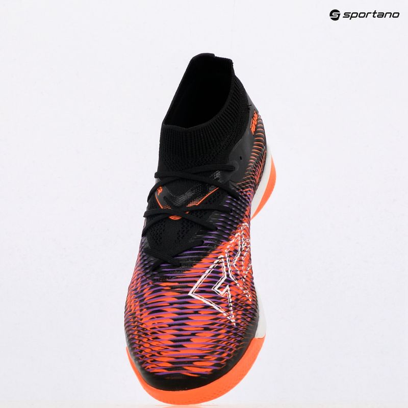 Кросівки футбольні чоловічі PUMA Future 8 Match It puma black/ puma white/ glowing red 9