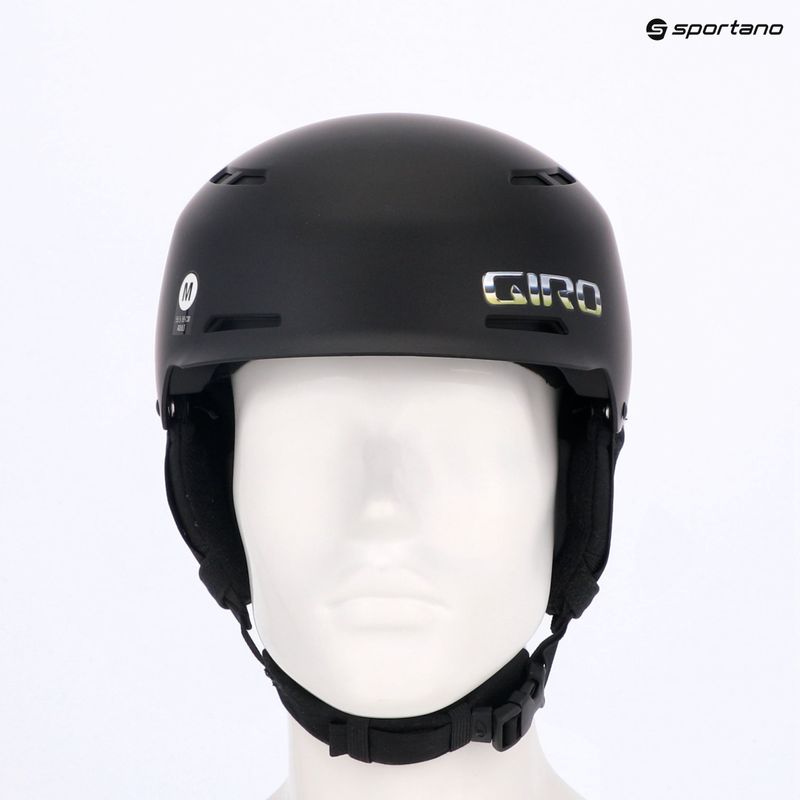Шолом гірськолижний Giro Trig Mips matte black chrome 8