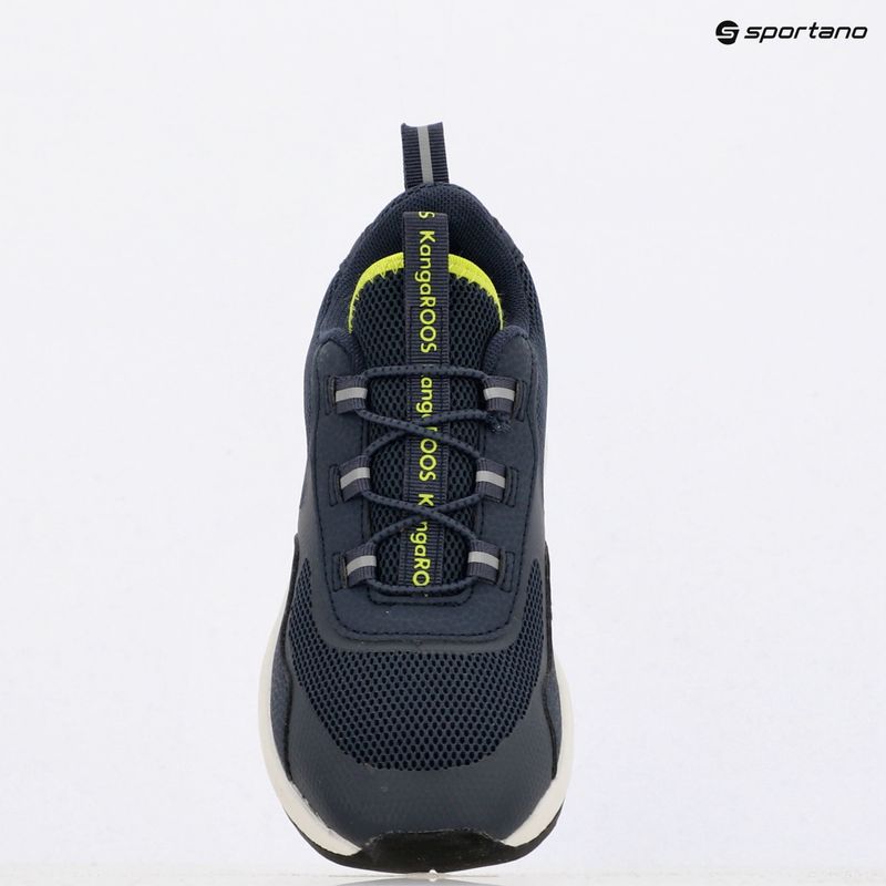 Дитячі черевики KangaROOS KD-Road темно-сині/лаймові 11