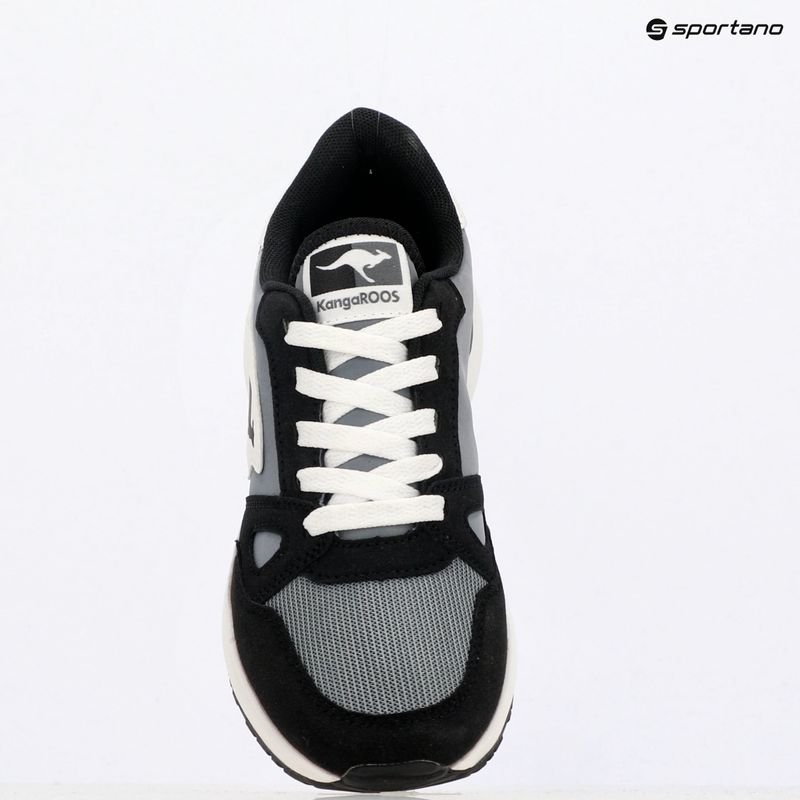 Дитячі кросівки KangaROOS K-Sneak Jay jet чорні/сталево-сірі 10