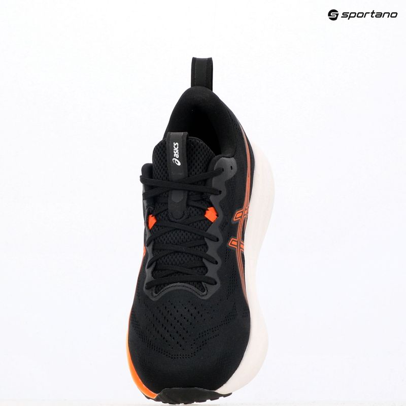Кросівки чоловічі для бігу ASICS Gel-Pulse 16 black/nova orange 9