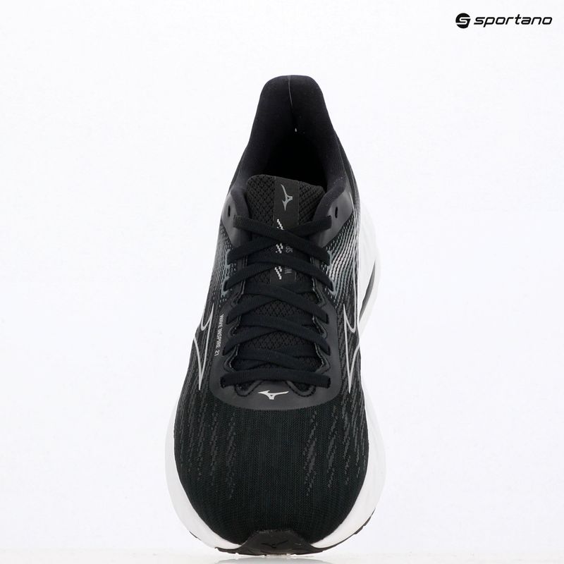 Кросівки для бігу чоловічі Mizuno Wave Inspire 21 2E black/silver/metallic gray 9