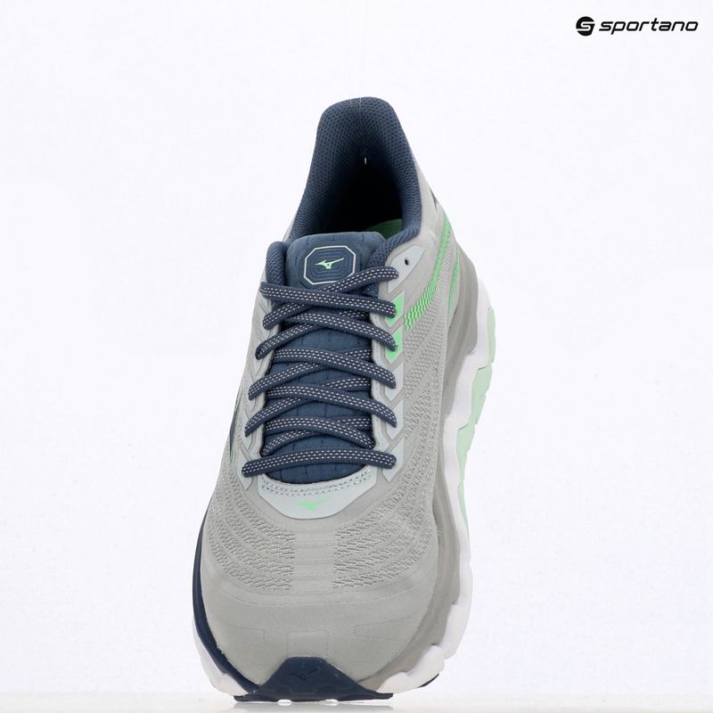 Кросівки для бігу чоловічі Mizuno Wave Horizon 8 pearl blue/vintage indigo/neo mint 9