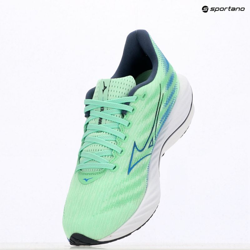 Чоловічі кросівки Mizuno Wave Rider 28 neo mint/frontier blue/vintage 9