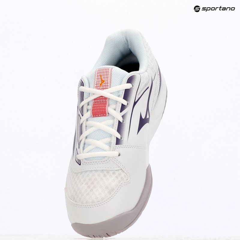 Кросівки волейбольні Mizuno Cyclone Speed 5 white/violet indigo/camellia rose 9