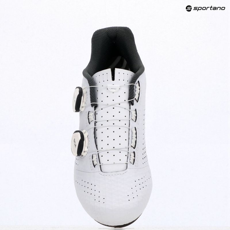 Кросівки велосипедні шосейні жіночі Giro Regime Carbon white 9