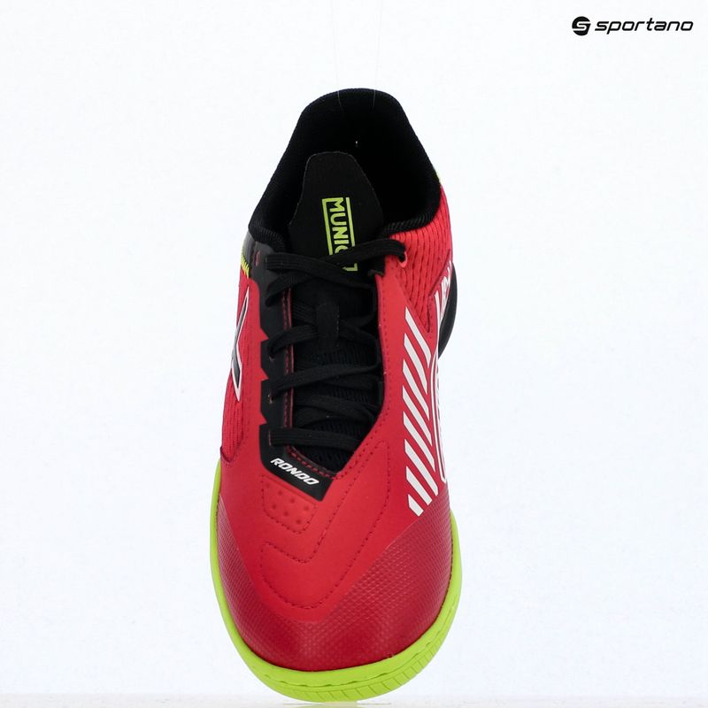 Кросівки футбольні MUNICH Rondo IF rojo 9
