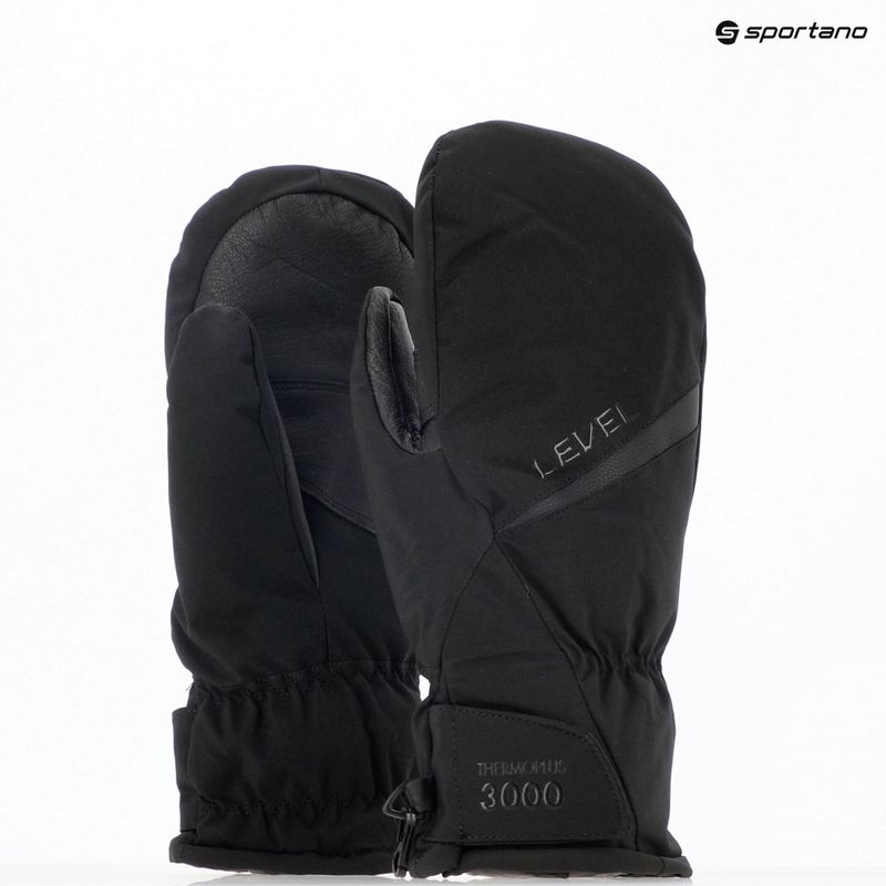 Рукавиці гірськолижні чоловічі Level Alpine Mitt black 7