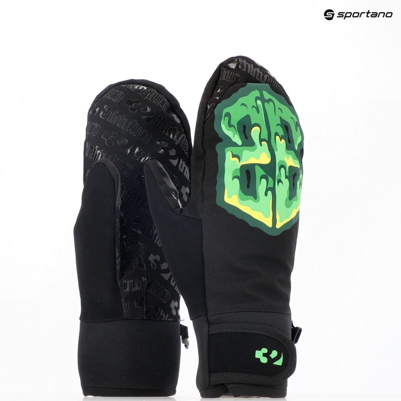 Рукавиці сноубордичні чоловічі ThirtyTwo Gateway Mitt black/green 8