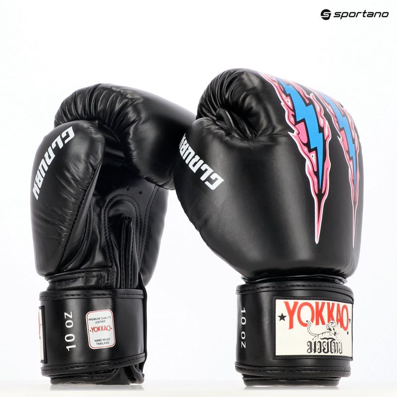Рукавиці боксерські чоловічі YOKKAO East Club black 11