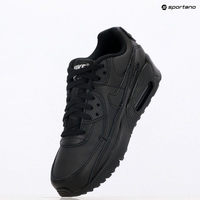 Дитячі кросівки Nike Air Max 90 чорний/чорний/білий/чорний 9
