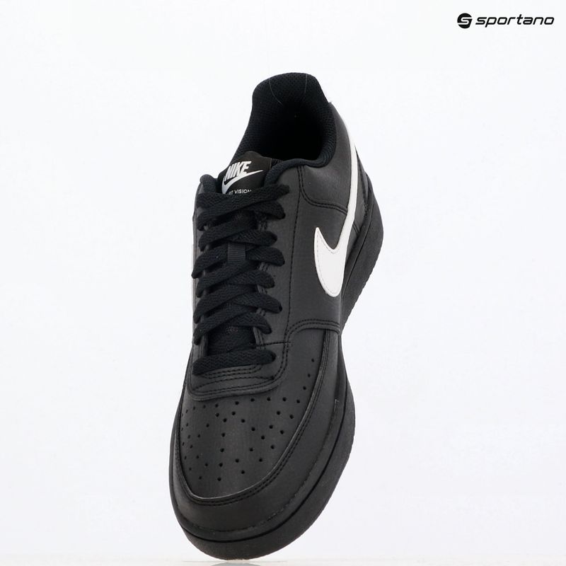 Чоловічі кросівки Nike Court Vision Low чорно-білі 9