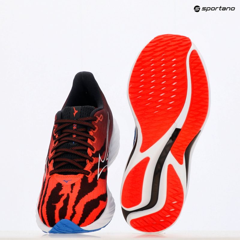 Кросівки для бігу Mizuno Wave Rider 28 ignition red/white/baseball blue 11