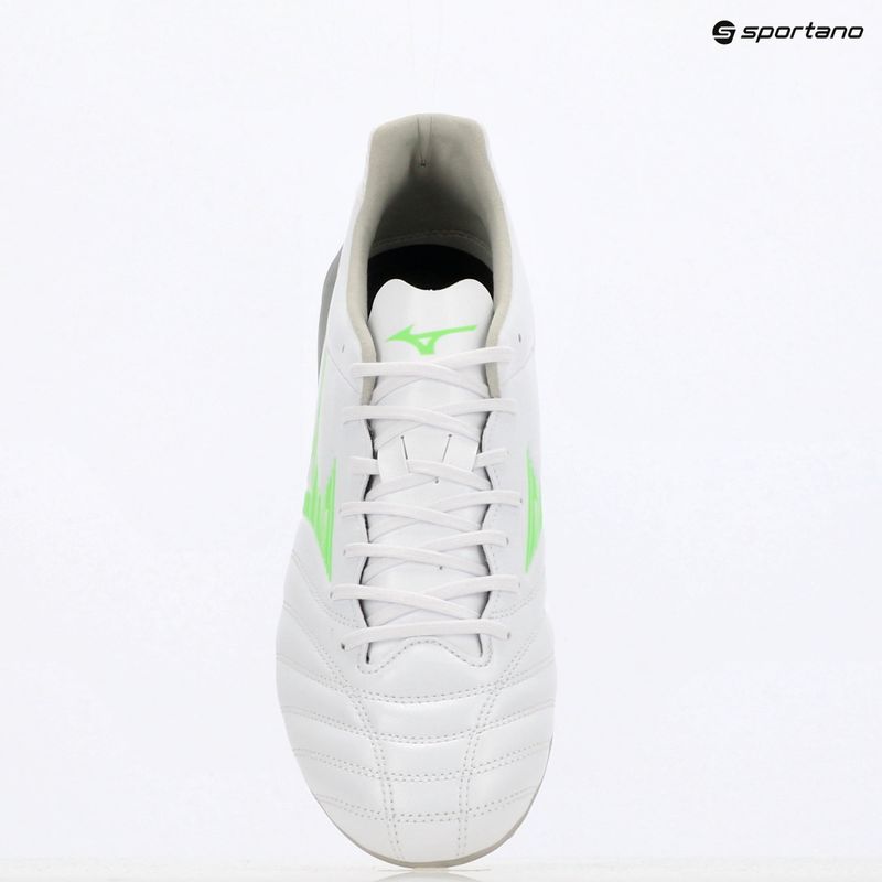 Кросівки футбольні чоловічі Mizuno Monarcida Neo III Pro Md white/neon green 9
