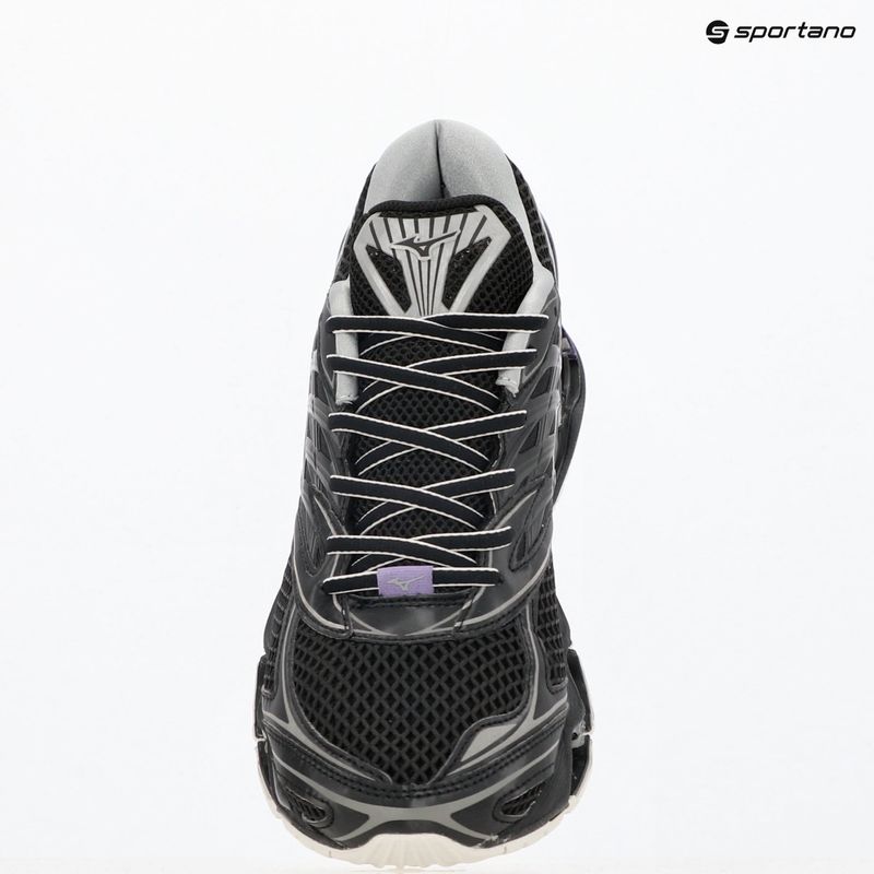 Кросівки чоловічі Mizuno Wave Prophecy LS black/silver/purple haze 9