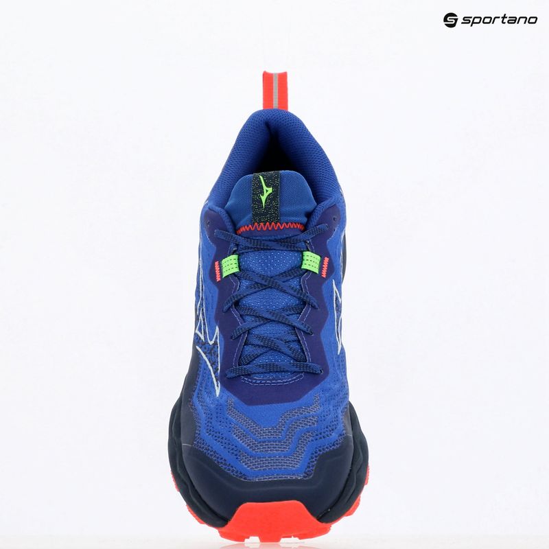 Кросівки для бігу чоловічі Mizuno Wave Daichi 9 reflex blue c/white/green geck 9