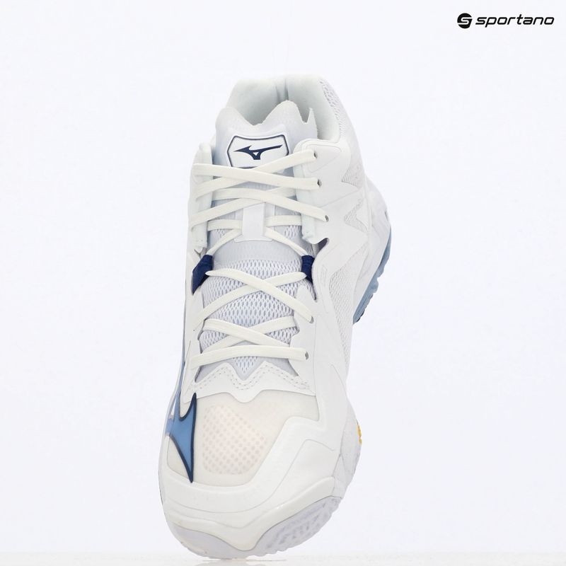 Кросівки волейбольні Mizuno Wave Lightning Z8 Mid white/bellwether blue/bel air blue 11