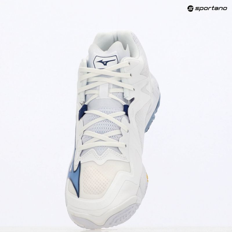 Кросівки волейбольні Mizuno Wave Lightning Z8 Mid white/bellwether blue/bel air blue 9