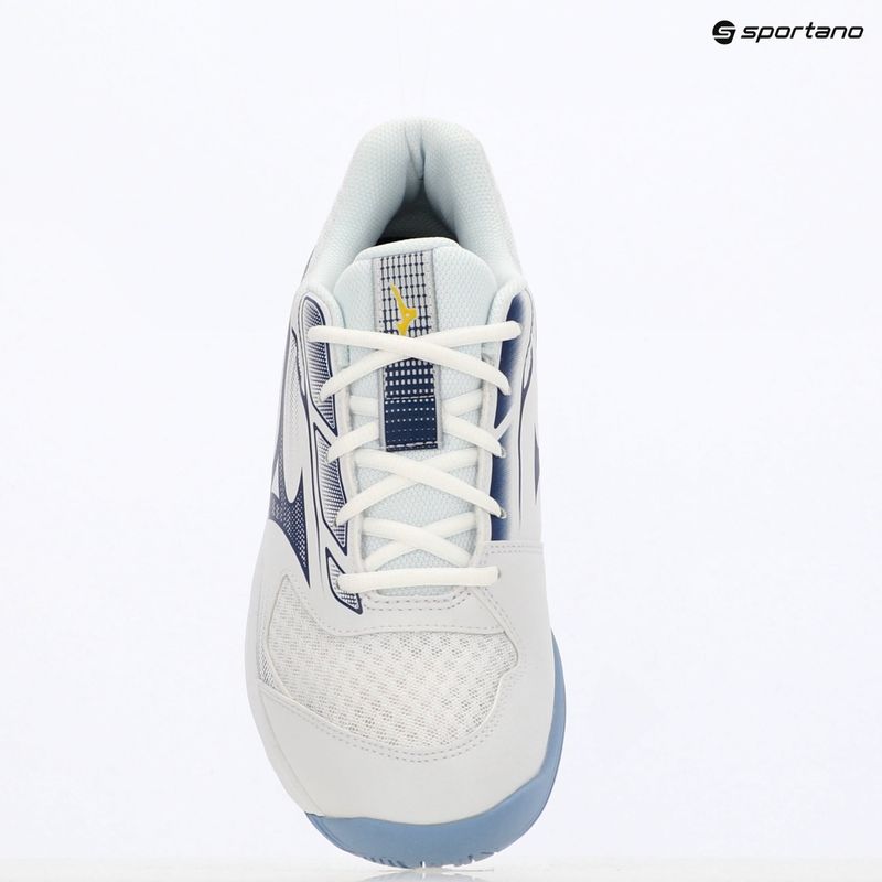 Кросівки волейбольні Mizuno Cyclone Speed 5 white/bellwether blue/bel air blue 9