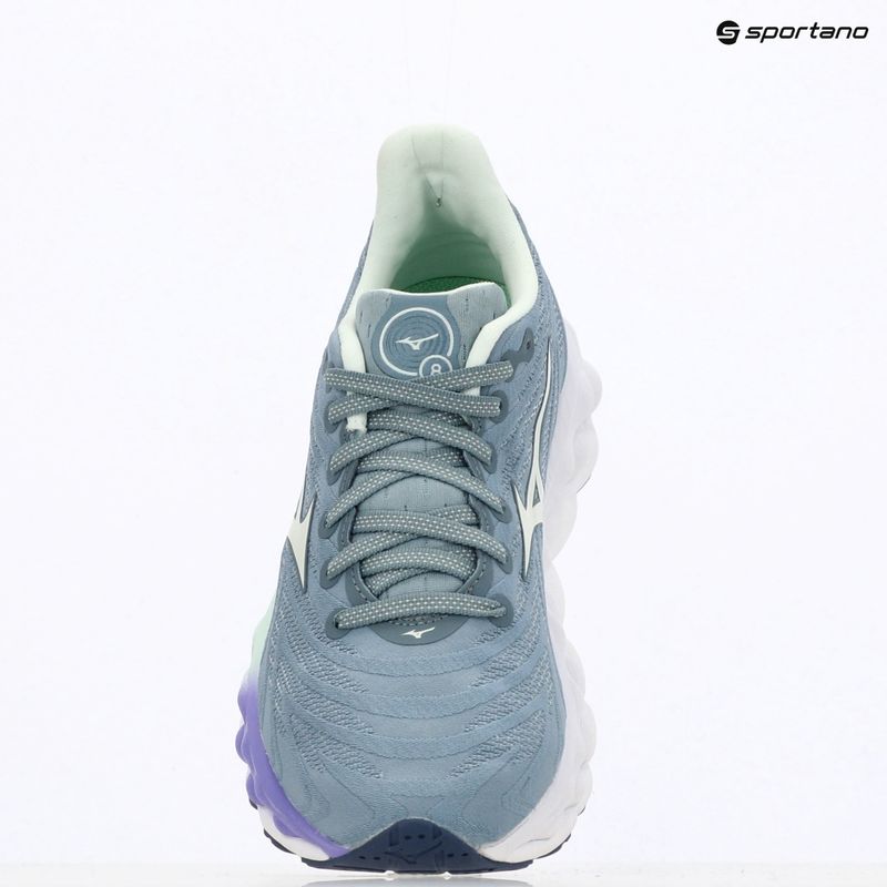 Жіночі бігові кросівки Mizuno Wave Sky 8 citadel/відтінок м'яти/пейслі фіолетовий 9