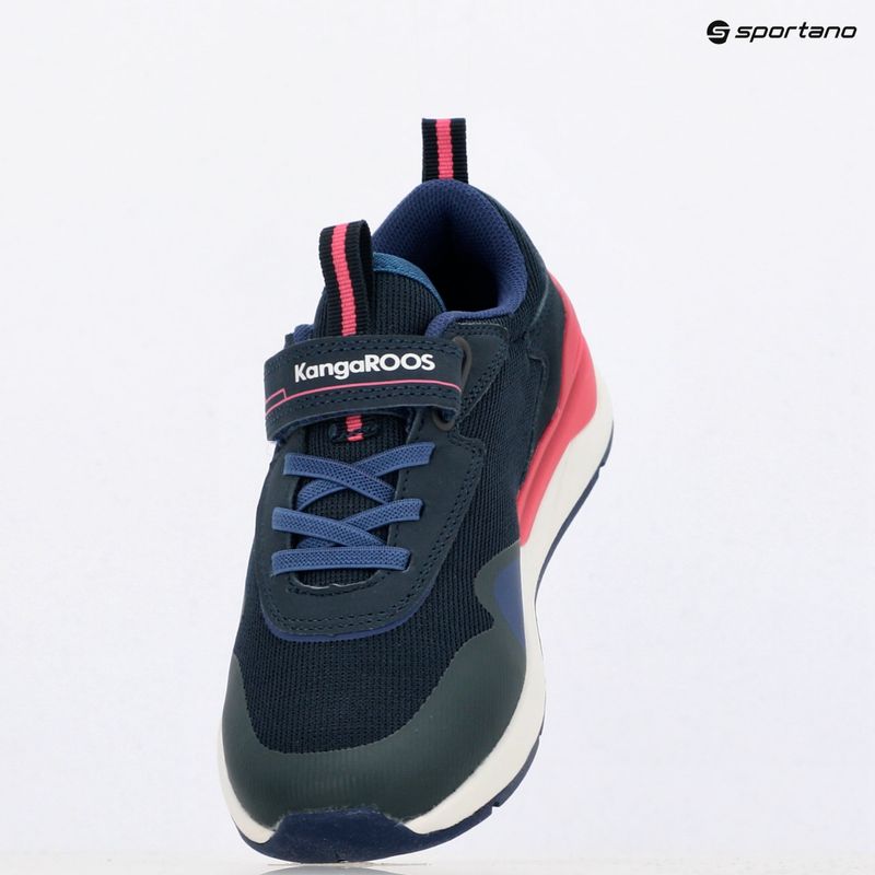 Дитячі кросівки KangaROOS KD-Gym EV темно-сині/рожеві 11
