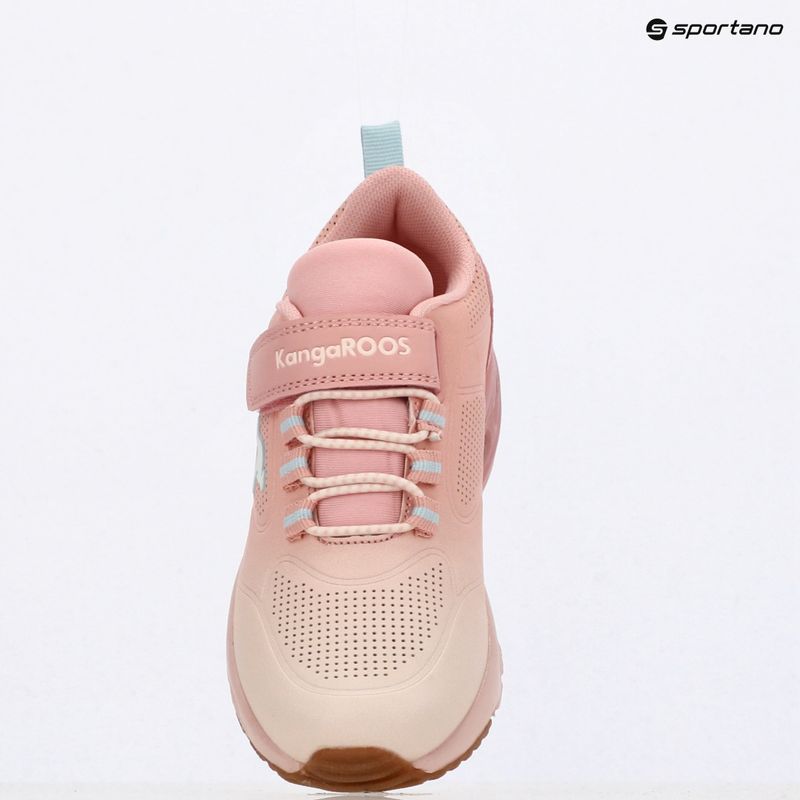Дитячі туфлі KangaROOS KX-Bases EV рожево-білий мороз 11