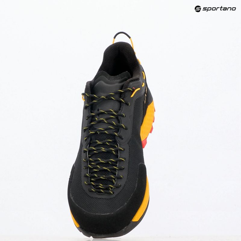 Чоловічі кросівки La Sportiva TX Guide для підходу чорний/жовтий 9