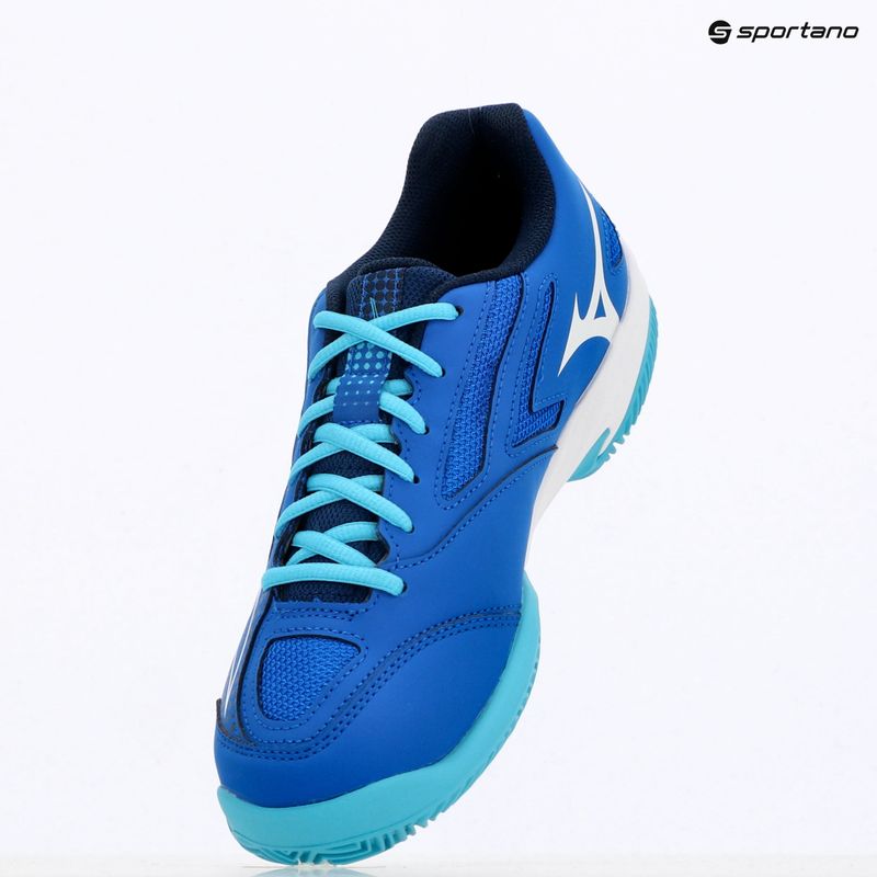 Кросівки тенісні дитячі Mizuno Exceed Star CC mugen blue/ white/ river blue 9