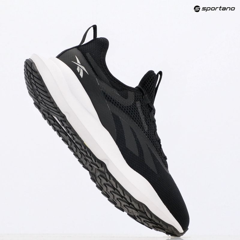 Жіночі кросівки Reebok Cityride core black / сріблястий металік / білі кросівки 9