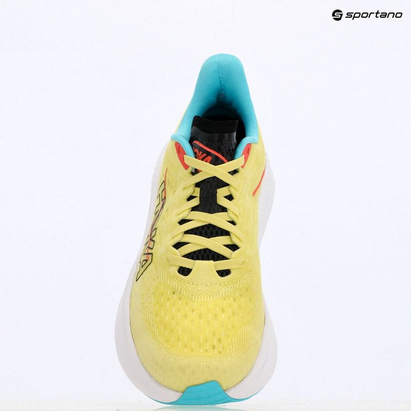 Чоловічі кросівки HOKA Mach 6 yuzu/cielo сині 9