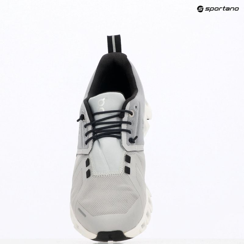 Кросівки для бігу жіночі On Running Cloud 5 Waterproof glacier/white 9